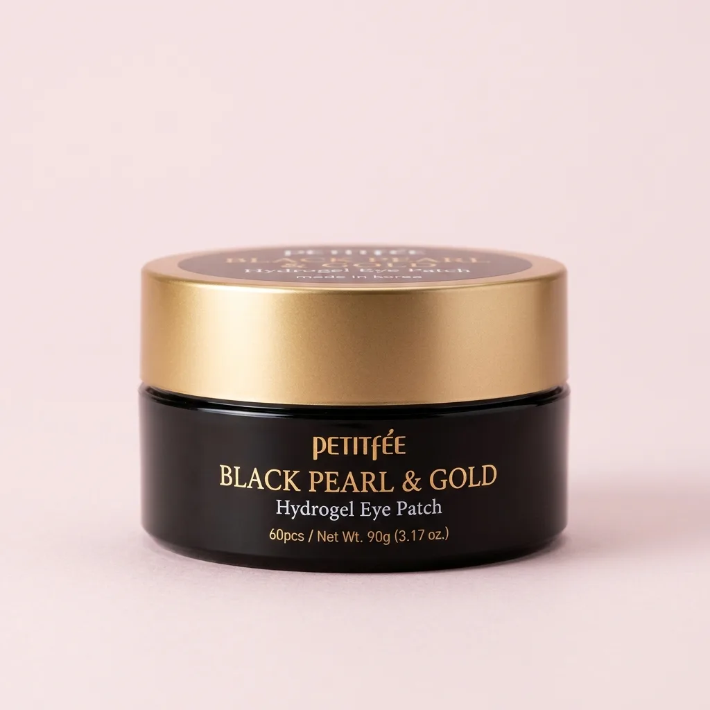 Гидрогелевые патчи Petitfee Black Pearl & Gold Eye Patch 60 шт